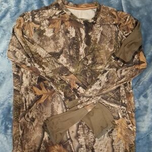 Camouflage Long Sleeve Men's Shirt